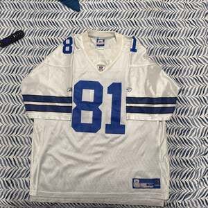 Vintage Reebok NFL Dallas Cowboys Terrell Owens #81 Stitched On-Field Jersey Whi